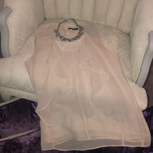 Gap - Dusty Pale Pink Sleeveless Blouse